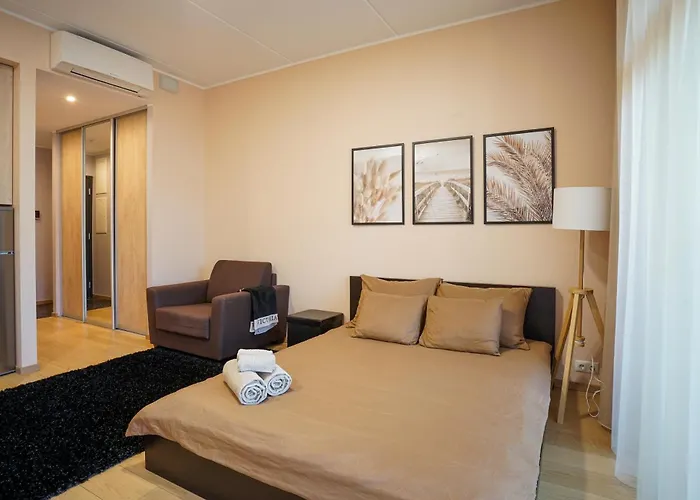 Apartment Cozy Center Studioapartment, Free Parking Parnu